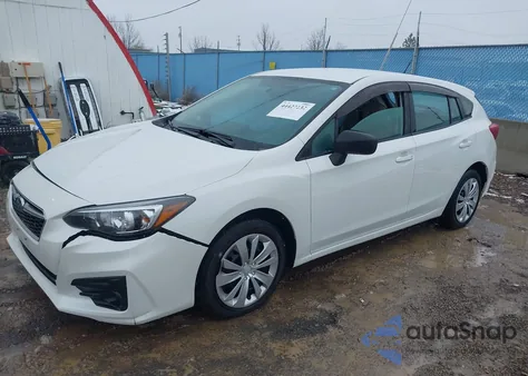 2018 Subaru Impreza 2.0I z USA, uszkodzony, nr VIN 4S3GTAA68J3711217